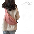 Riñonera de Cintura para Mujer - Bolso Bandolera Casual Grande