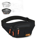 Riñonera Grande Unisex - Bolso Bandolera Casual Espacioso