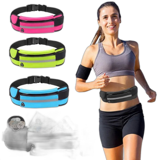 Riñonera Running Impermeable Unisex - Ideal para Correr y Deporte