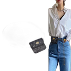 Riñonera de Cuero para Mujer - Bolso de Piel de Vestir Elegante