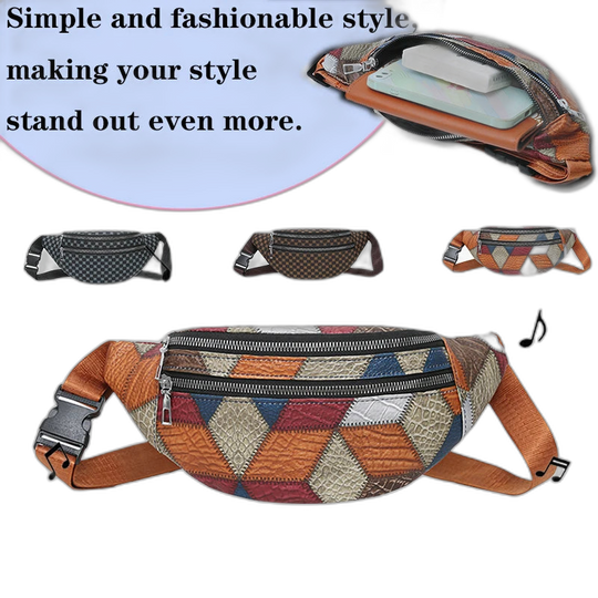 Riñonera Deportiva Unisex - Bolso Bandolera Casual para Hombre y Mujer
