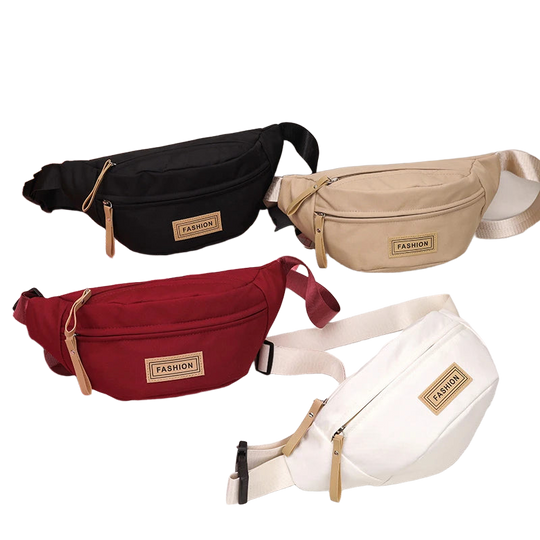 Riñonera Deportiva Unisex - Bolso Bandolera Casual para Hombre y Mujer