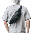 Riñonera Hombre Antirrobo - Bolso Bandolera Casual de Cintura