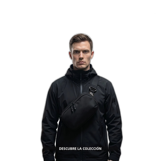 Riñonera Deportiva Unisex de Nylon - Bolso Bandolera Casual para Hombre y Mujer