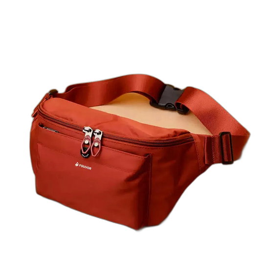 Riñonera Running Roja - Deportiva Unisex Ajustable