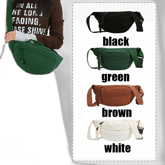 Riñonera Deportiva Unisex - Bolso Bandolera Casual y Cómodo