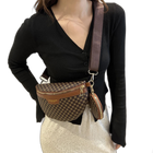 Riñonera Mujer Vintage - Bolso Bandolera Casual de Cintura