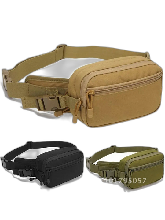Riñonera Táctica Militar Unisex Impermeable - Resistente y Versátil