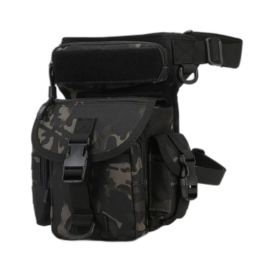 Riñonera Táctica Militar Unisex - Impermeable de Nylon Resistente