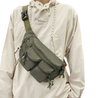 Riñonera Deportiva Grande para Hombre - Espaciosa y Resistente