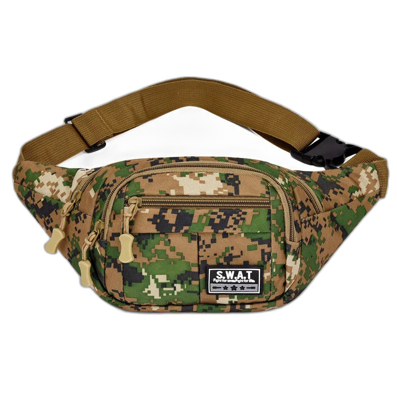 Riñonera de Cintura para Hombre - Bolso Bandolera Casual Moderno