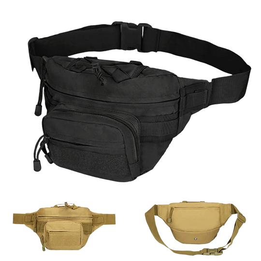 Riñonera Deportiva Grande para Hombre - Resistente y Cómoda