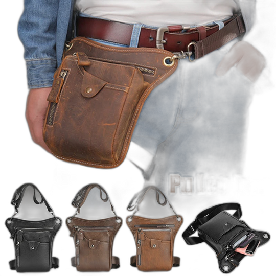 Riñonera de Pierna para Moto y Motoristas - Bolso Lateral Ajustable