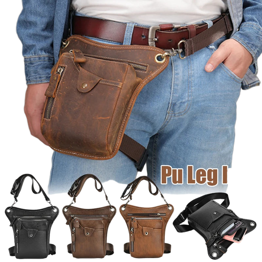 Riñonera de Pierna para Moto y Motoristas - Bolso Lateral Ajustable