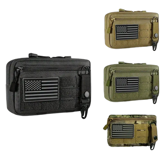 Riñonera de Cintura para Hombre - Bolso Bandolera Casual de Nylon