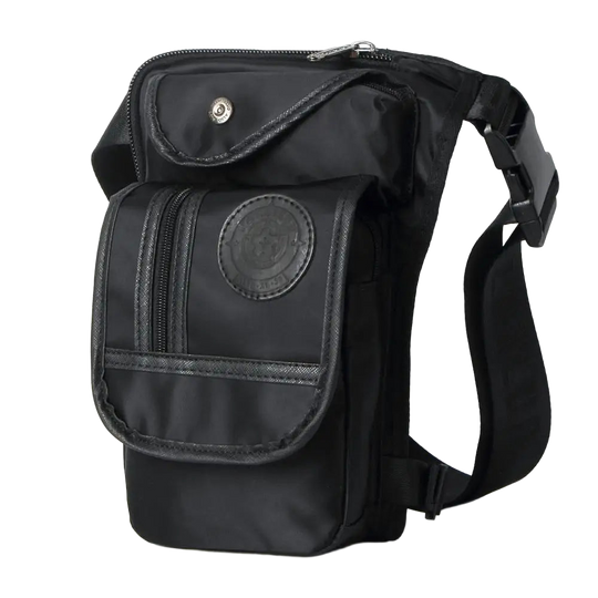 Riñonera de Pierna para Moto y Motoristas - Bolso Lateral Ajustable