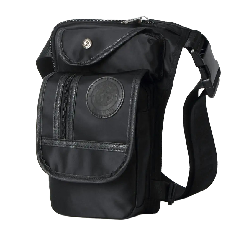 Riñonera de Pierna para Moto y Motoristas - Bolso Lateral Ajustable