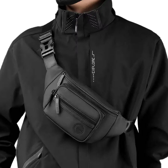 Riñonera Deportiva para Hombre - Cómoda, Ajustable y Resistente