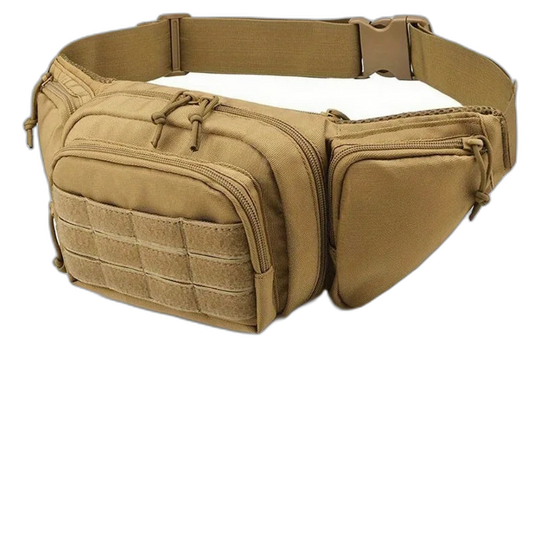 Riñonera Táctica Militar Unisex - de Nylon Resistente