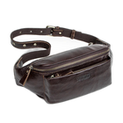 Riñonera de Cuero Vintage para Hombre - Bolso de Piel de Vestir Elegante