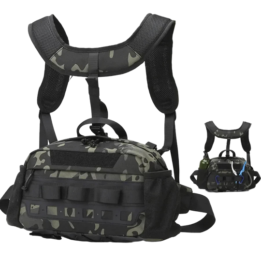 Riñonera Deportiva Grande para Hombre - Resistente y Cómoda
