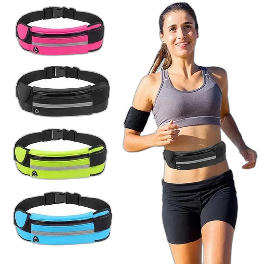 Riñonera Deportiva Impermeable para Hombre - Ideal para Correr y Running