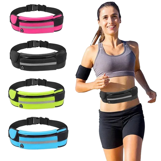 Riñonera Deportiva Impermeable para Hombre - Ideal para Correr y Running