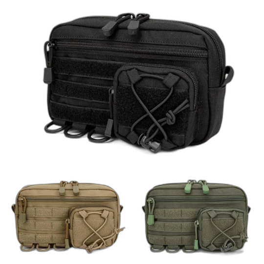 Riñonera Táctica Militar Unisex - Resistente y Funcional