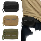 Riñonera Deportiva Táctica Molle con Bolsa Admin para Herramientas EDC y Accesorios Multifuncional para Camping y Caza