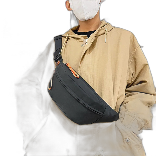 Riñonera Deportiva para Hombre - Bolsa de Cintura para Running, Ciclismo y Viajes