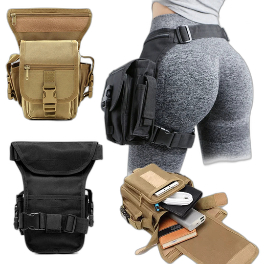 Riñonera Impermeable para Moto - Bolsa Multifuncional Ajustable para Hombre y Mujer