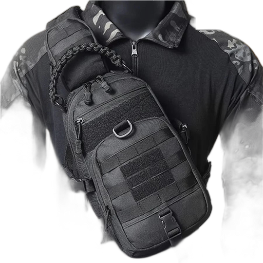 Riñonera Táctica para Hombre con Sistema MOLLE - Mochila de Camping Resistente