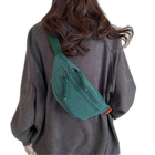 Riñonera de Moda para Mujer - Bolsa de Cintura Acolchada y Elegante