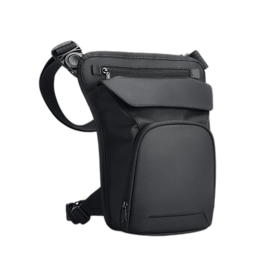 Riñonera Moto MARK de Tela - Bolso Multi-bolsillo con Correa Ajustable para Viajes