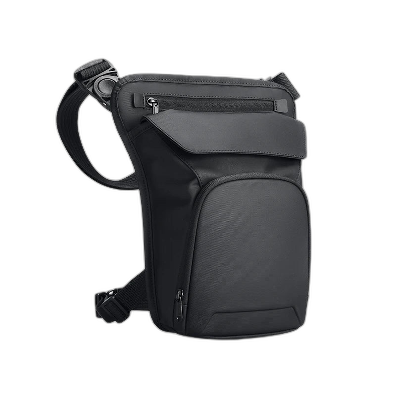 Riñonera Moto MARK de Tela - Bolso Multi-bolsillo con Correa Ajustable para Viajes