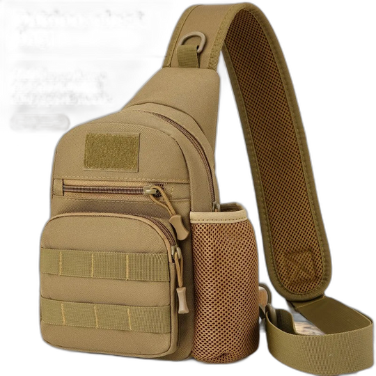 Riñonera Táctica de Nylon para Hombre - Mochila Pecho Sling para Senderismo y Caza