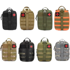Riñonera Deportiva de Enfermera: Botiquín Táctico Portátil para Primeros Auxilios, Mochila Médica para Senderismo, Viajes y Hogar, Estuche de Supervivencia EDC
