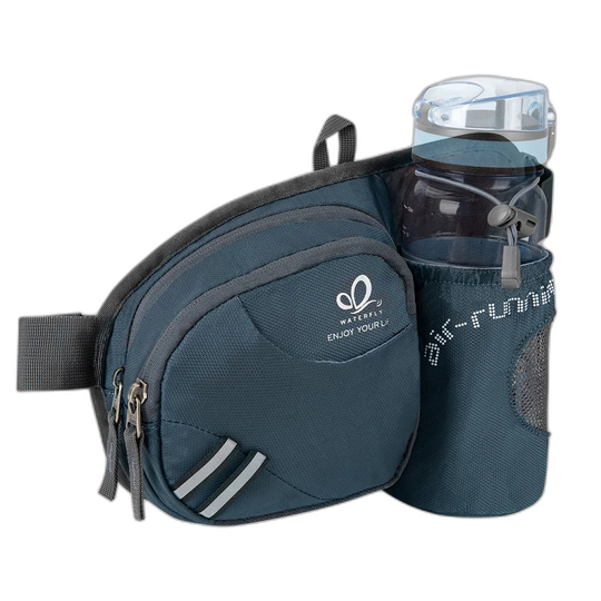 Riñonera Deportiva con Portabotellas para Hombre y Mujer