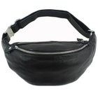 Riñonera Táctica de Cuero Genuino para Hombre - Bolsa de Cintura Multifuncional y Elegante