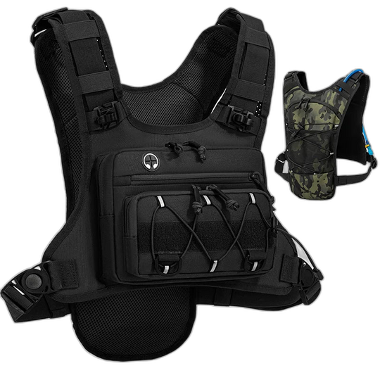 Riñonera Táctica para Mujer con Hidratación - Mochila de Running, Ciclismo y Senderismo