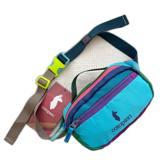 Riñonera Running Alpaca 1.5L Color Block - Bolso Pechera Deportiva para Viaje y Deporte