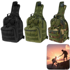 Riñonera Deportiva para Hombre Impermeable - Bolso Crossbody de Pecho Ajustable