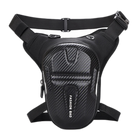 Riñonera Impermeable para Moto Mujer - Bolsa de Pierna con Carcasa Dura EVA