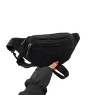Riñonera Deportiva de Pana - Bolso de Cintura Cruzado, Estilo Callejero y Moderno