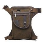 Riñonera de Pierna Ajustable para Hombre - Ideal para Moto, Deporte y Viaje