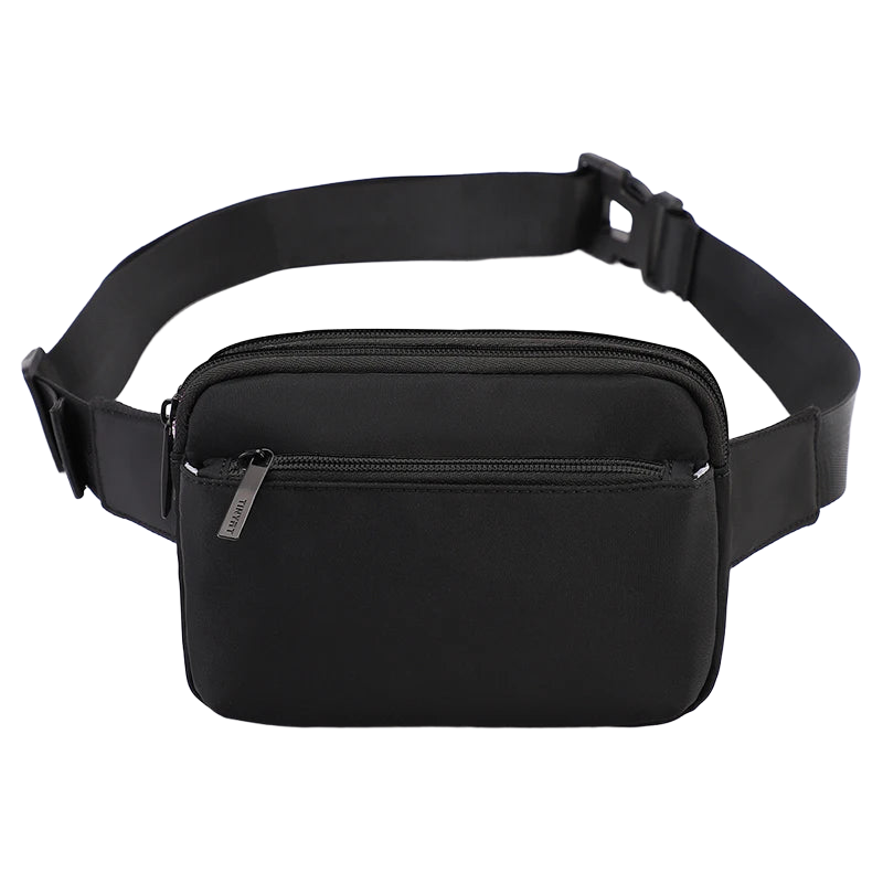 Riñonera de Viaje Unisex Ligera con Cremallera - Bolso de Hombro para Hombre y Mujer