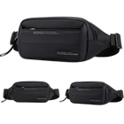 Riñonera de Viaje para Hombre de Nylon - Bolsa de Cintura Multibolsillos