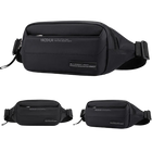 Riñonera de Viaje para Hombre de Nylon - Bolsa de Cintura Multibolsillos