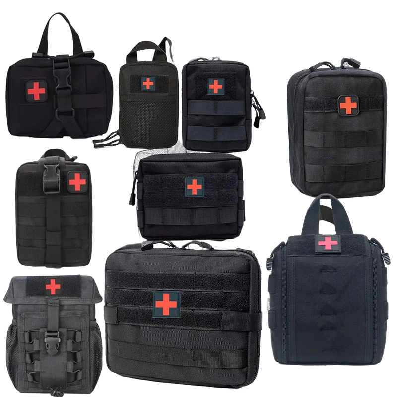 Riñonera Deportiva Multifuncional para Enfermera - Bolsa de Cintura para Caza, Camping y Emergencias con Botiquín Médico