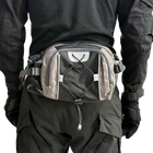 Riñonera Deportiva Multifuncional con Botella de Agua - Mochila de Cintura para Running y Senderismo